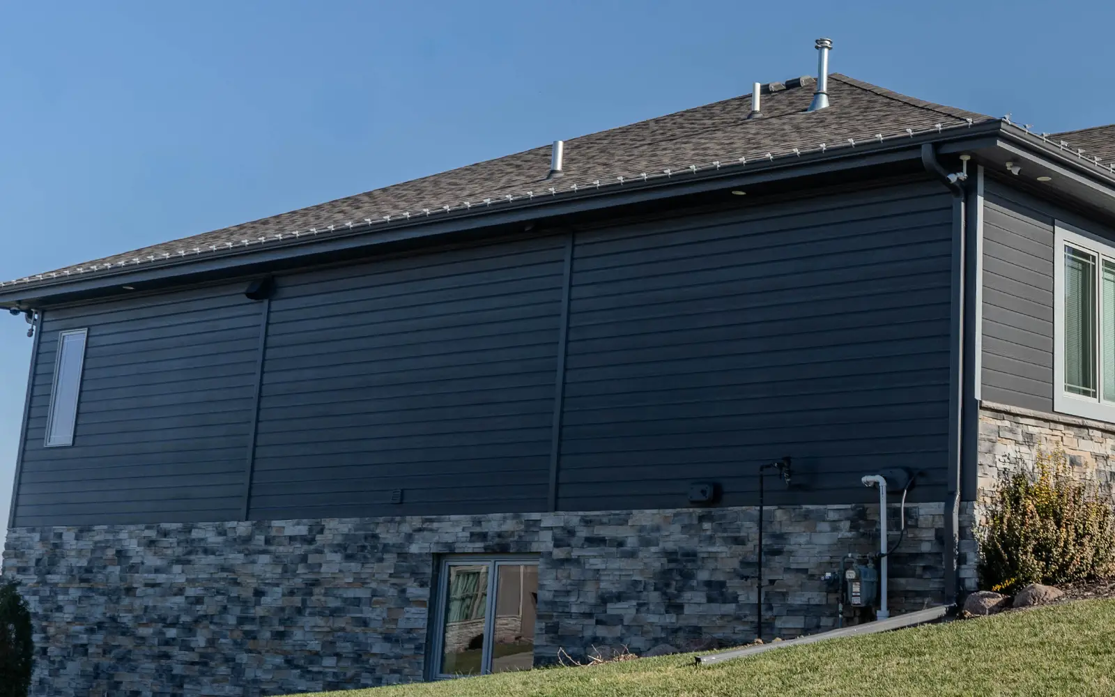 Exterior house before painting