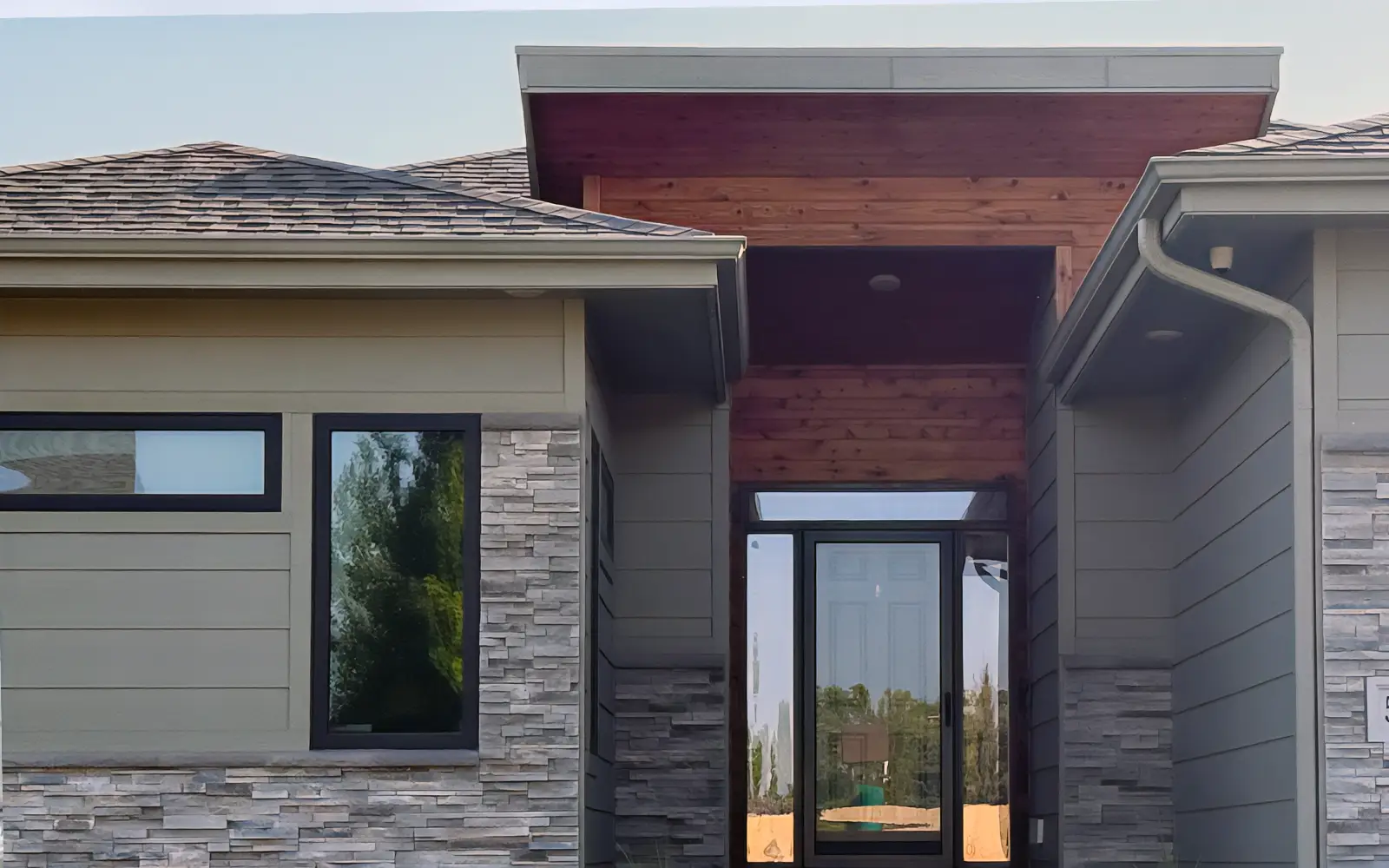 Interior wall before painting