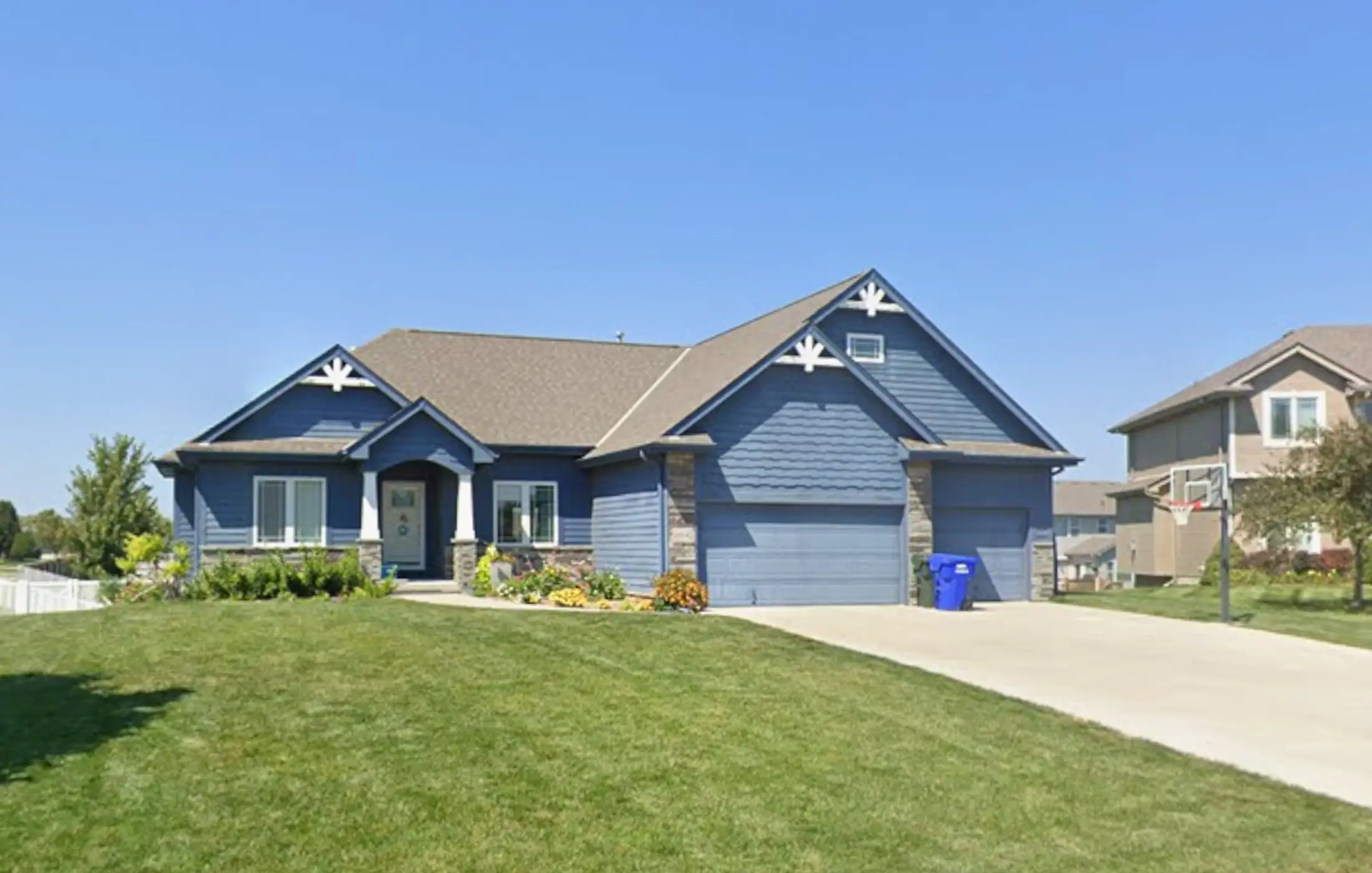 Deck surface before restoration